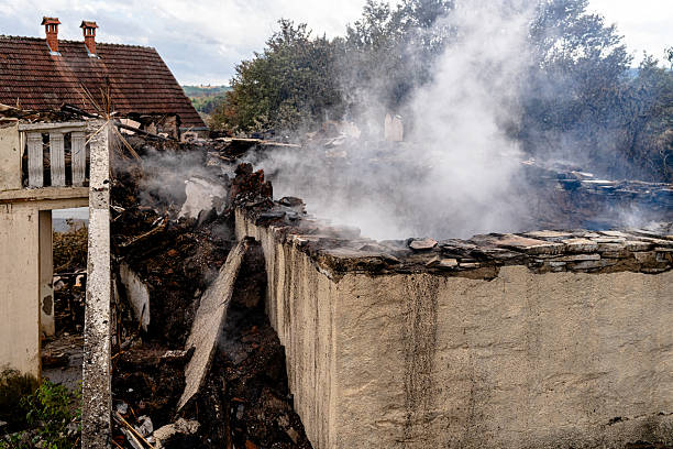 Professional Emergency Fire Cleanup technician working in Gibson Island, MD